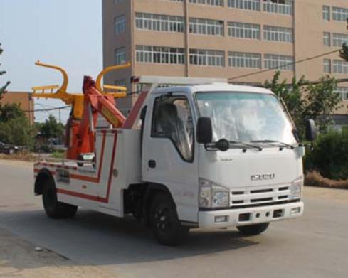 五十铃蓝牌清障车